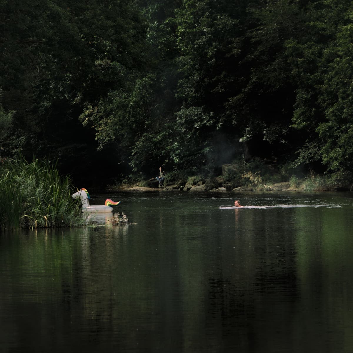 Elusive unicorn floaty